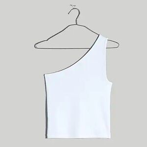 🆕 Madewell Supima Rib One-Shoulder Tank